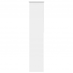 Pimendav ruloo valge 40x210 cm kanga laius 35,7 cm pol&uuml;ester