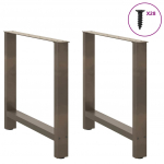 S&ouml;&ouml;gilaua jalad, naturaalne teras, 2 tk, 70 x (72&ndash;73) cm, teras