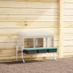 Kanade pesakast 3 sektsiooniga jalgadega, tsingitud terasest