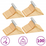 100 tk riidepuud, libisemiskindel, lehtpuit