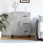 Puhvetkapp, betoonhall, 69,5 x 34 x 90 cm, tehispuit