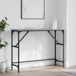 Konsoollaud, hall sonoma tamm, 100x32x75 cm, tehispuit