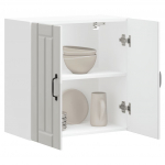 K&ouml;&ouml;gi seinakapp lucca, k&otilde;rgl&auml;ikega valge, tehispuit