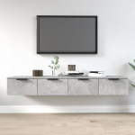 Seinakapid 2 tk, betoonhall, 68 x 30 x 20 cm, tehispuit