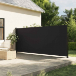 Lahtit&otilde;mmatav k&uuml;lgsein, 180 x 600 cm, must
