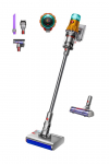 Dyson V12 Submarine 3-in-1 stick vacuum Battery Dry&wet HEPA Bagless 0.35 L Nickel, Yellow