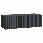 Rippuv tv kapp must 98 x 41 x 30 cm tehispuit