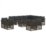 Aia diivanikomplekt 13 pcs hall pol&uuml;rotang