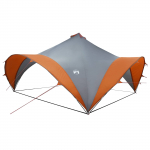 Pidutelgid hall ja oranž 500 x 500 x 350 cm pol&uuml;ester ja teras