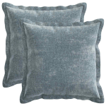 Diivanipadi 2 tk houten helesinine 30 x 30 cm &scaron;en&uuml;&uuml;lfabric