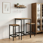 Baaritool 2 tk artisan tamm 40 x 32 x 74 cm tehispuit