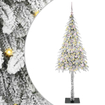 J&otilde;ulupuu koos 150 led-iga koos alusega valge 150 cm pe ja teras