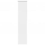 Pimendav ruloo valge 45x210 cm kanga laius 40,7 cm pol&uuml;ester