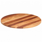 Lauaplaat akaatsiapuidust, &uuml;mmargune, 25-27 mm 80 cm