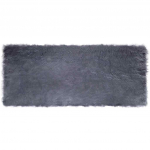 Faux lambanaha vaip tafalla antratsiit 80 x 200 cm pol&uuml;ester