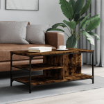 Kohvilaud, suitsutatud tamm, 100 x 50 x 45 cm, tehispuit