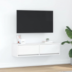 Telerikapp sahtliga valge 100 x 31 x 25.5 cm tehispuit