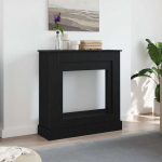 Kamina&uuml;mbrus must tamm 90x30x90 cm engineered wood