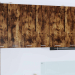 Seinakapp riga suitsetatud tamm 60 x 31 x 80 cm tehispuit