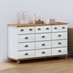 Kummut sahtliga askim valge 79 x 40 x 133.5 cm m&auml;nnipuit