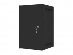 LANBERG 10" WALL-MOUNTED RACK CABINET 9U (280X310, BLACK)