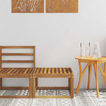 V&auml;li jalatoed tugev akatsiapuu neutraalne 59 x 59 x 37 cm