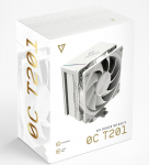 MODECOM Volcano 0C T201 Processor Air cooler 12 cm White