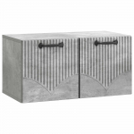 Rippuv tv kapp betoonhall 59,5 x 31 x 30 cm tehispuit