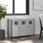 Puhvetkapp, hall sonoma tamm, 100 x 35 x 70 cm, tehispuit