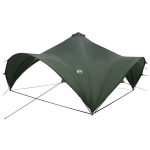 Pidutelgid armee roheline 500 x 500 x 350 cm pol&uuml;ester ja teras