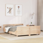 Voodiraam ilma madratsita, 160 x 200 cm, m&auml;nnipuit
