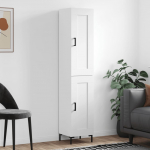K&otilde;rge kapp, valge , 34,5x34x180 cm, tehispuit