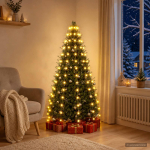 J&otilde;ulupuu tuled 150 led-i soe valge 150 cm