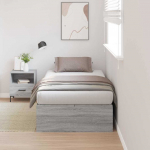Voodi hoiukohaga raam hall sonoma 70 x 190 cm tehispuit