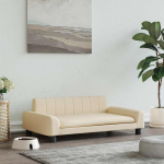 Koeravoodi, kreemjas, 90 x 53 x 30 cm, kangas