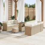 Aia diivanikomplekt 10 pcs beež pol&uuml;rotang
