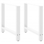 S&ouml;&ouml;gilaua jalad, valged, 2 tk, 80 x (72&ndash;73) cm, teras