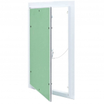 Juurdep&auml;&auml;supaneel valge 30 x 45 cm alumiinium ja kipsplaat