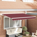 Varikatuse asenduskangas veinipunane 350 x 200 cm l&otilde;uend