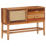 Puhvetkapp, 118 x 30 x 76 cm, taaskasutatud puit