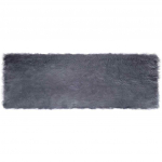 Faux lambanaha vaip tafalla antratsiit 80 x 250 cm pol&uuml;ester