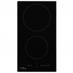 Keraamiline pliit 2 plaadiga, puutetundlik, 3000 w