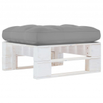 Kaubaalustest jalapink, valge immutatud m&auml;nnipuit