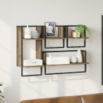 Seinariiulikomplekt 4 pcs k&auml;sit&ouml;&ouml;puu 65 x 25 x 30 cm tehispuit