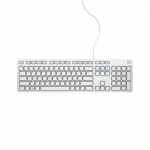DELL KB216 keyboard USB QWERTY US International White