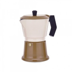 Aluminium moka pot MR-1657-3-BEIGE MAESTRO