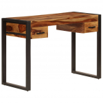 2 sahtliga kirjutuslaud, 110 x 50 x 77 cm akaatsiapuu