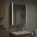 Vannitoa peeglikapp sonoma tamm 53,5 x 15,5 x 70 cm tehispuit