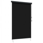 Rulookardin must 60 x 250 cm kangas ja alumiinium