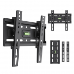Maclean TV Mount / Bracket, max VESA 200x200, 13-43", up to 45 kg, black, tilt adjustment +2&deg;&ndash;-10&deg;, MC-189